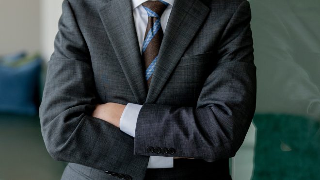Professional corporate headshot taken at RSM office in Madison Wisconsin